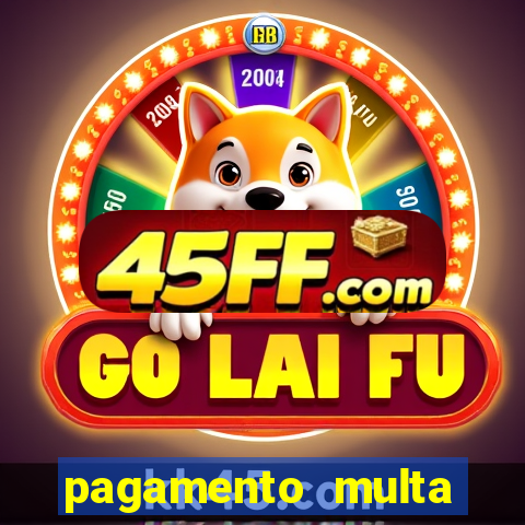 pagamento multa detran mg
